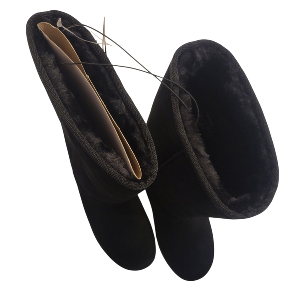 Universal Thread Black Winter Boots - Picture 3 of 6